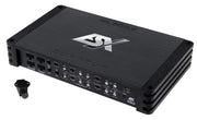 ESX QL800.8 8-channel Class D amplifier right angle