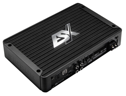 ESX SE800.6DSP 6-channel DSP amplifier left angle