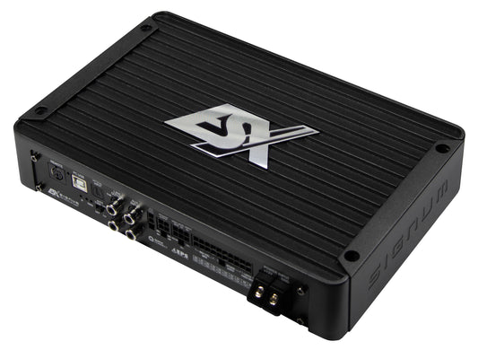 ESX SE800.6DSP 6-channel DSP amplifier right angle