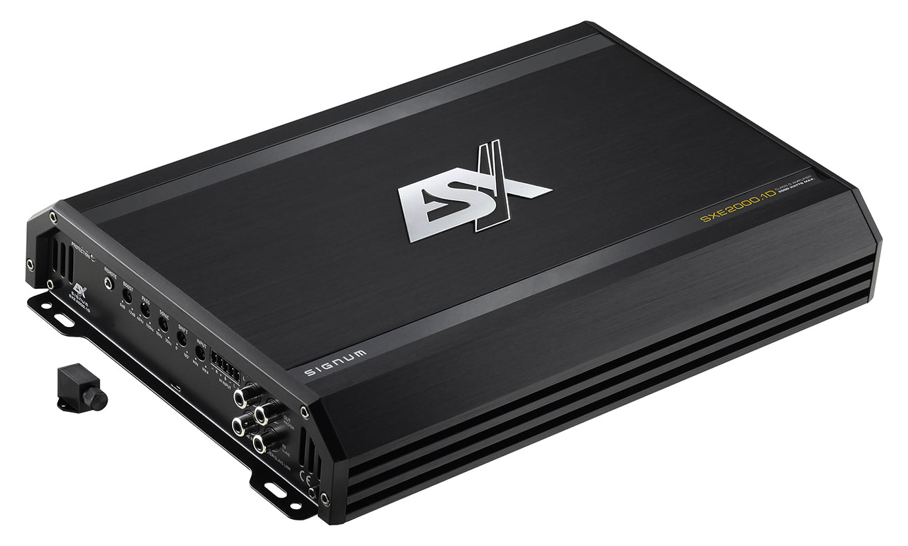 ESX SIGNUM SXE2000.1D amplifier angle