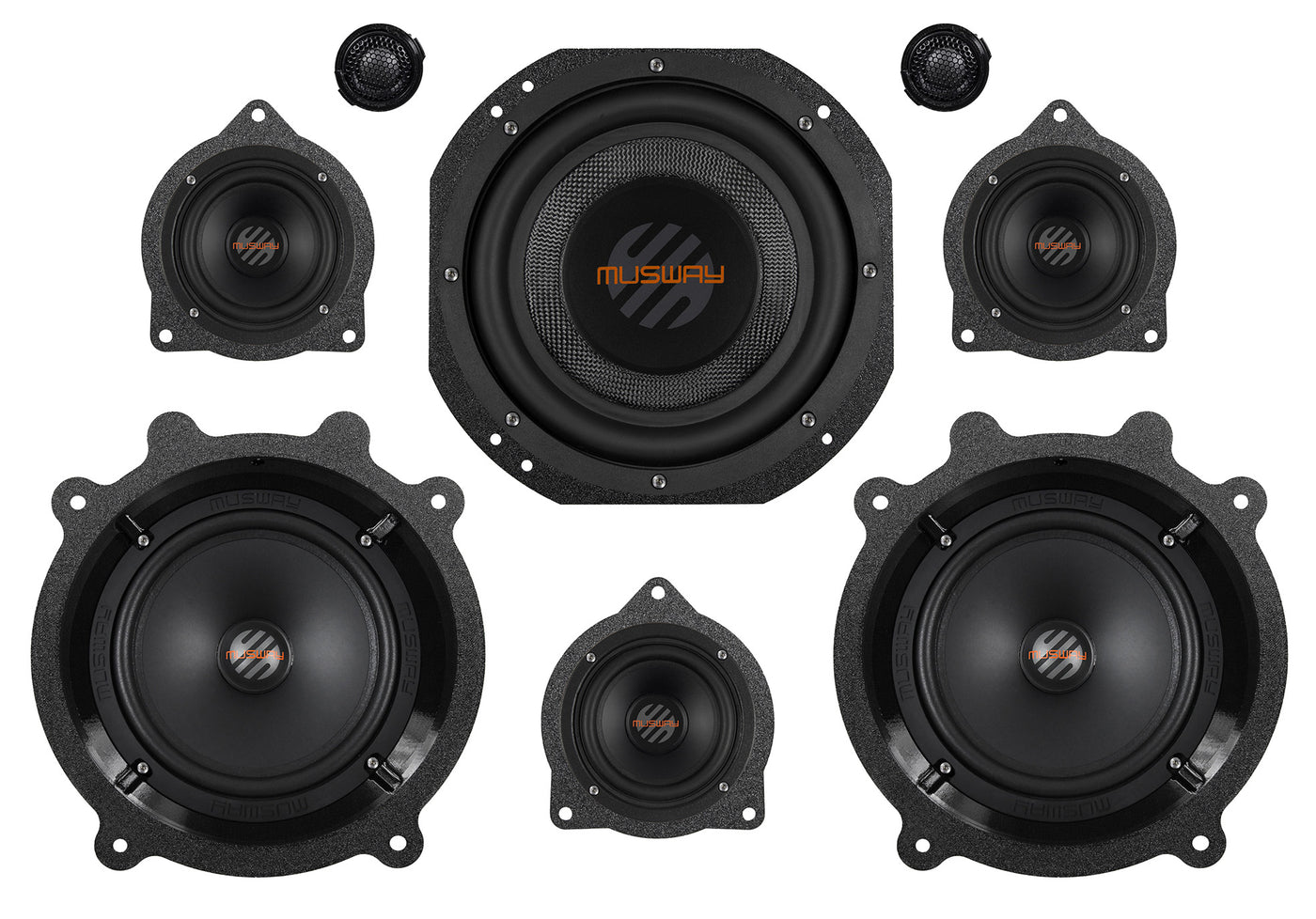 Musway TES3YSET1 - SOUND UPGRADE FOR TESLA MODEL S AND TESLA MODEL Y