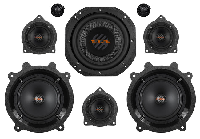 Musway TES3YSET1 - SOUND UPGRADE FOR TESLA MODEL S AND TESLA MODEL Y