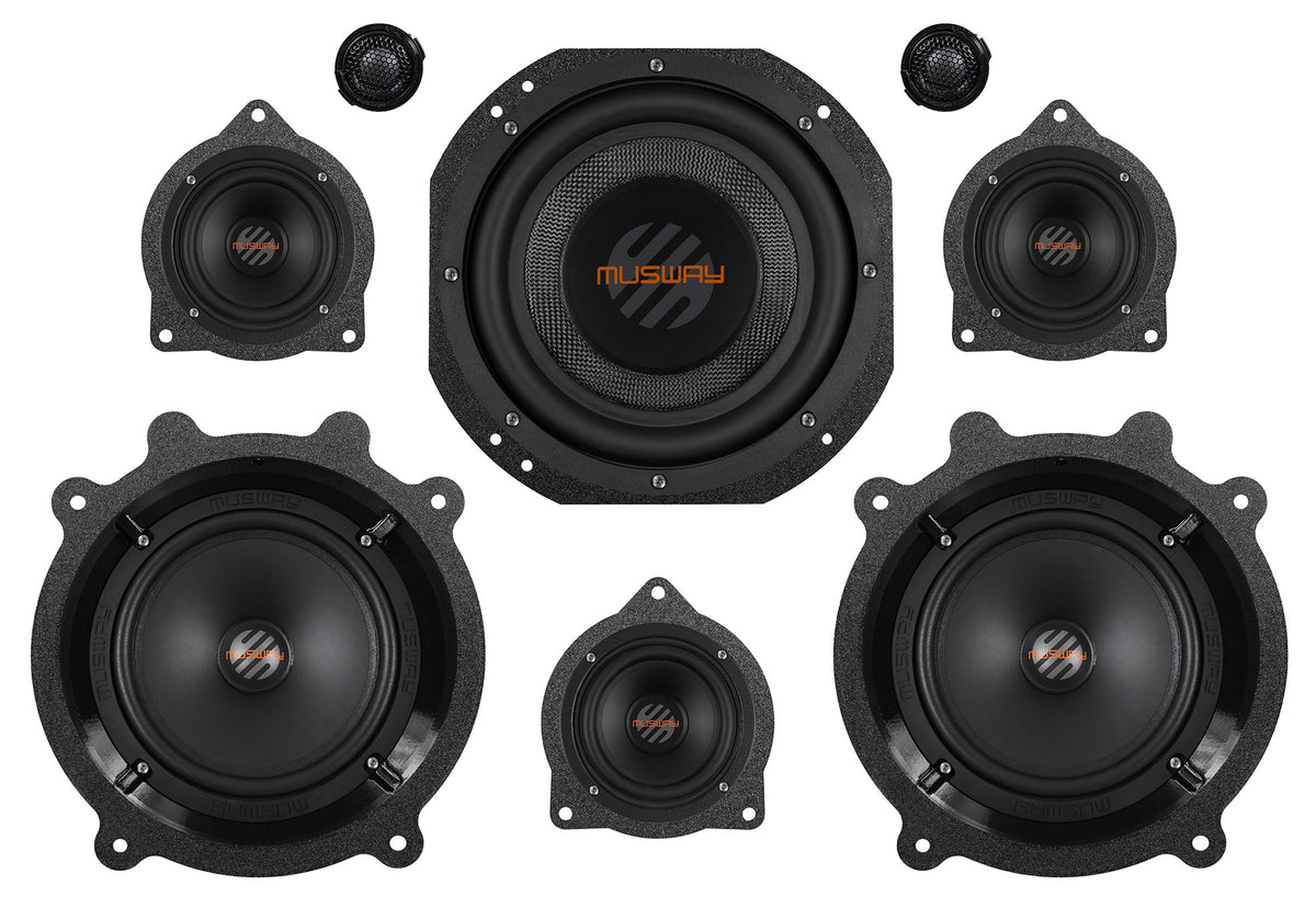 MUSWAY TES3YSET1 Tesla speaker upgrade kit