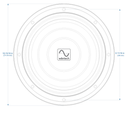 Wavtech thinPRO10 final line art w dims, v2325