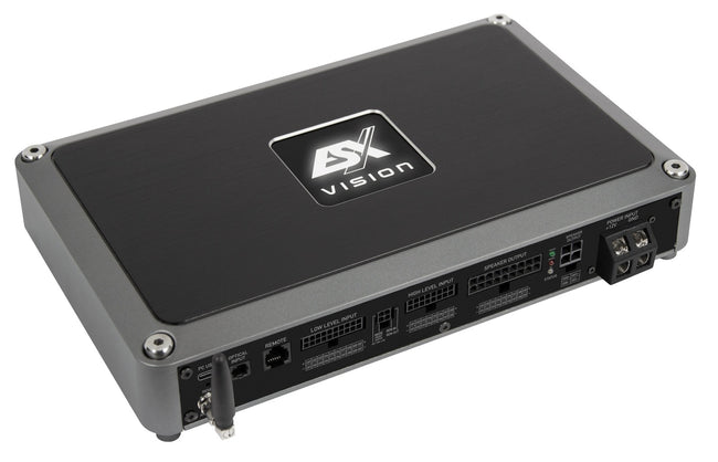 ESX Vision 11ch DSP amp 9x100w + 2x200w @ 2ohm for subs with BUR harness