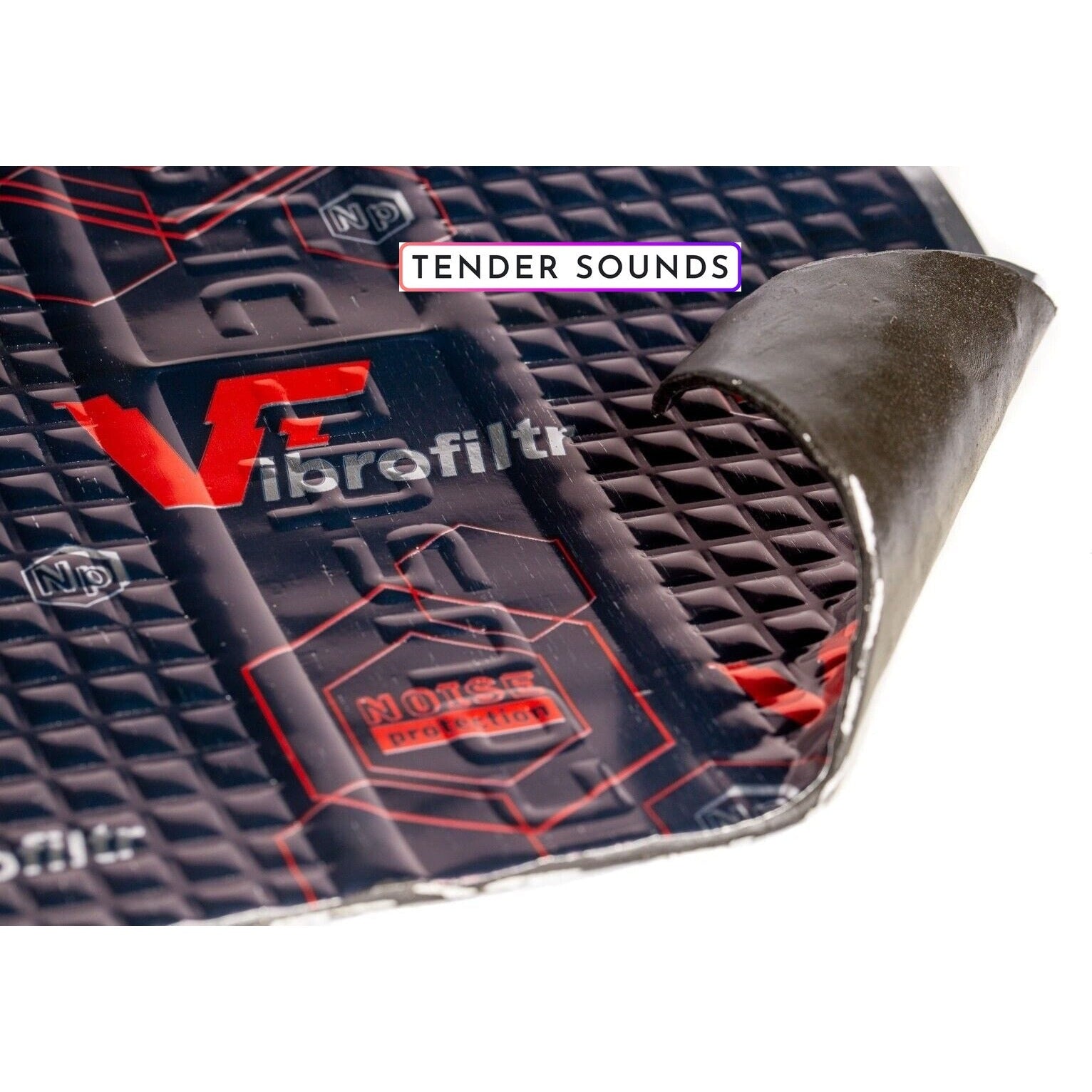 Vibrofiltr 4mm Sound Deadening 500mm x 350mm x 1 sheet