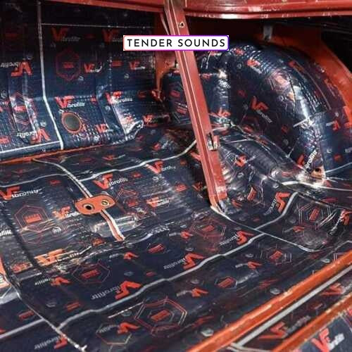 Vibrofiltr 4mm Sound Deadening 500mm x 350mm x 1 sheet