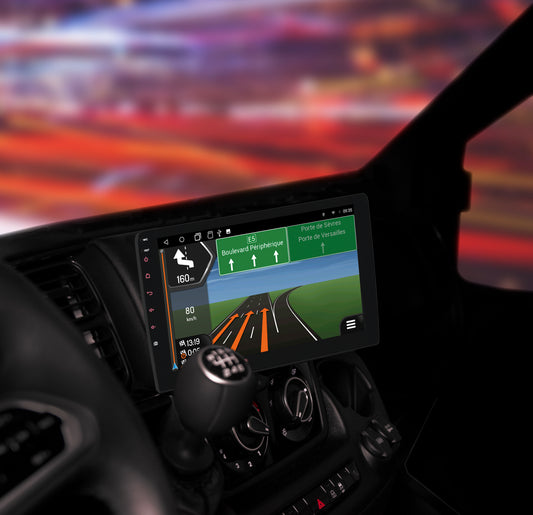 ESX VN1060-F8-4G naviceiver interior left angle for Fiat Ducato 8