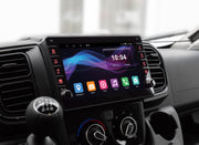 ESX VNC930-F8-A61 naviceiver left-angle dashboard view