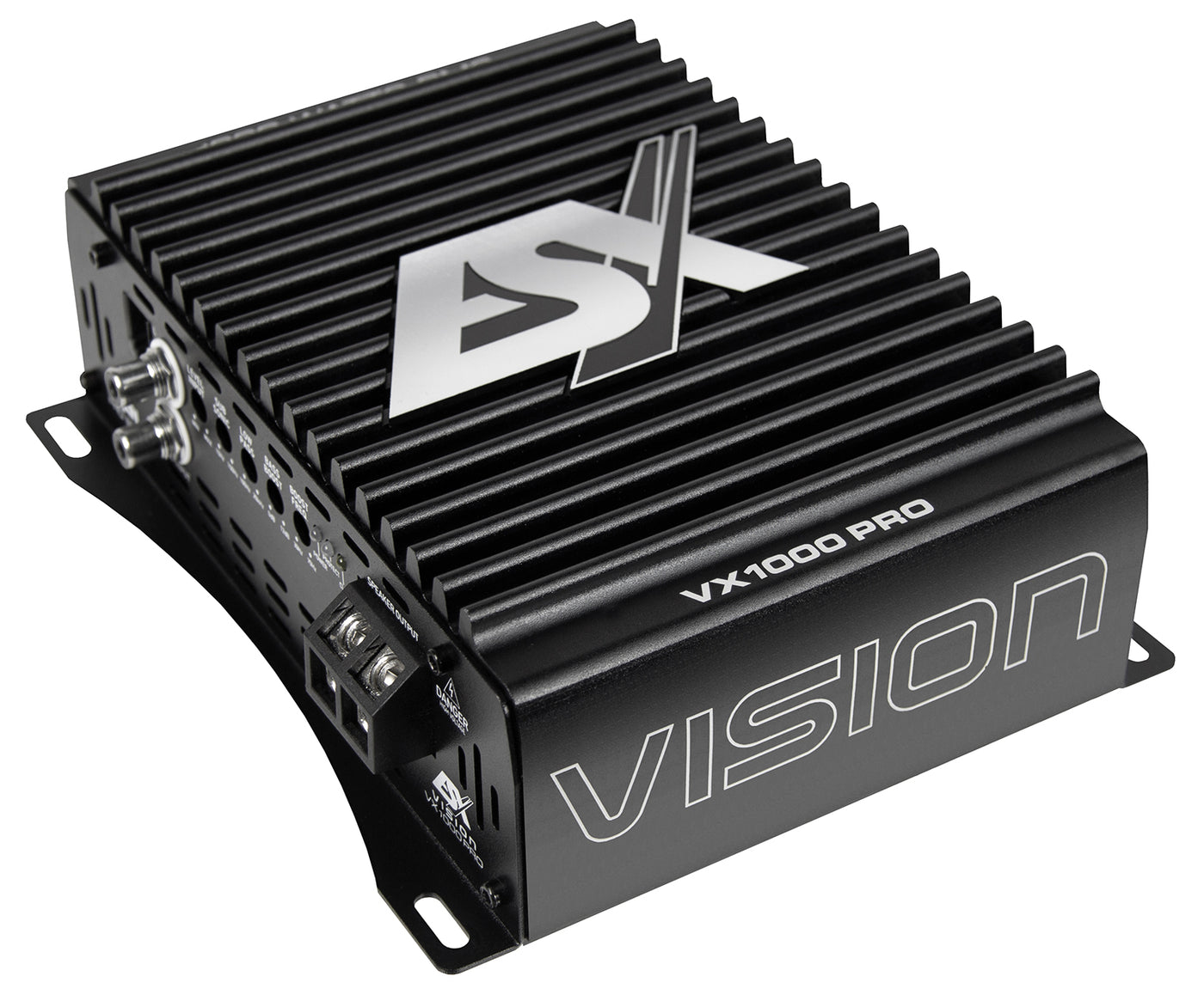 ESX VISION VX1000-PRO mono amplifier angle left