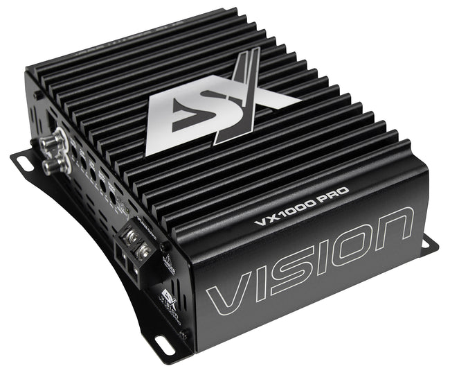 ESX VISION VX1000-PRO mono amplifier angle left