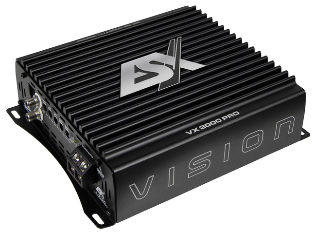 ESX VISION VX3000-PRO mono amplifier angle left