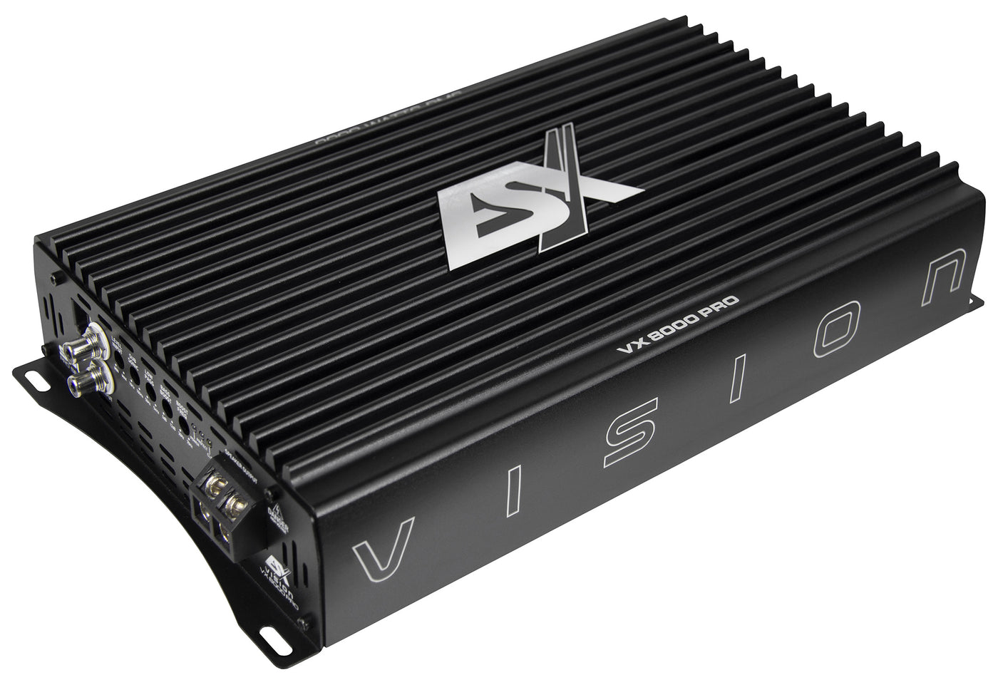 ESX VISION VX8000-PRO mono amplifier angle left