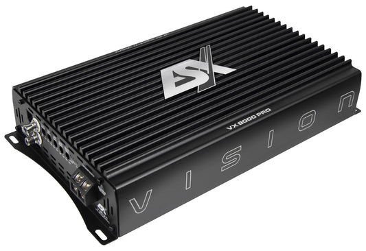 ESX VISION VX8000-PRO mono amplifier angle left