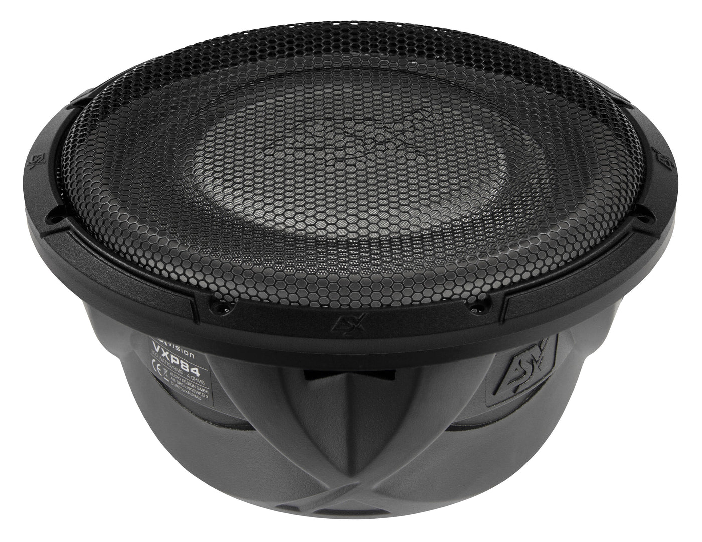 ESX VXP84 Vision 8" Single 4 Ohm Subwoofer manufacturer image 1